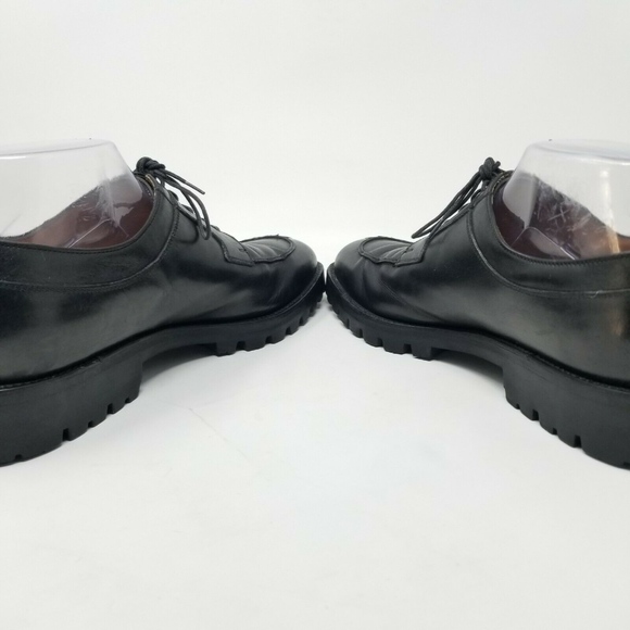 Salvatore Ferragamo Leather Lace Up Derby Oxford - Picture 5 of 8